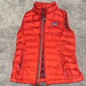 Patagonia Vibrant Red Quilted Vest